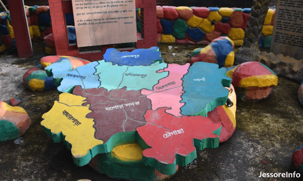 Highlights of Jessore Map
