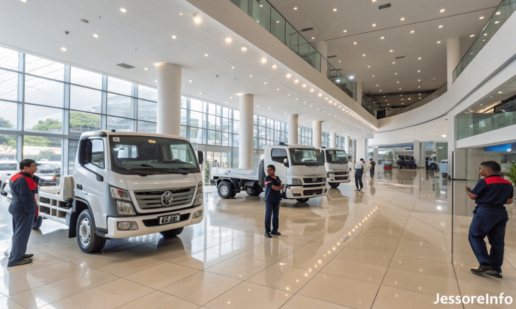 Best Commercial Vehicle Showroom in Jessore