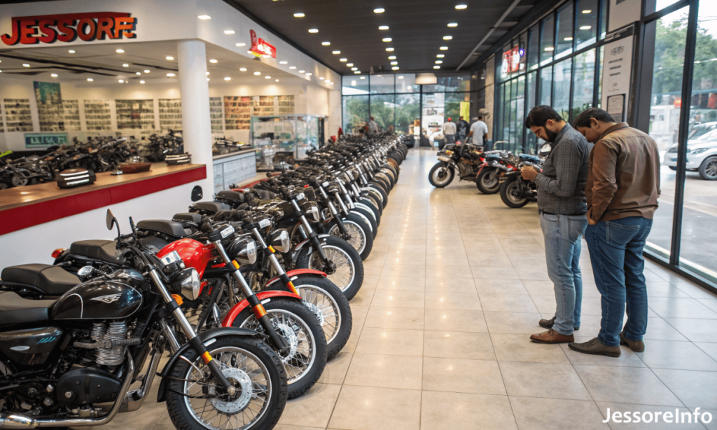 Best Second Hand Motorcycles Showroom in Jessore
