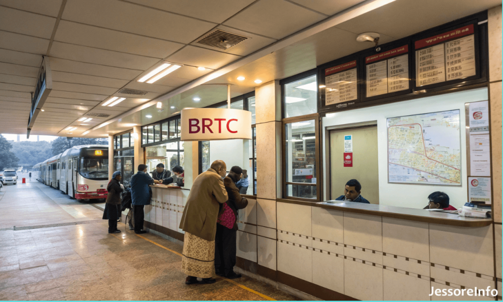 BRTC Bus Counter Jessore