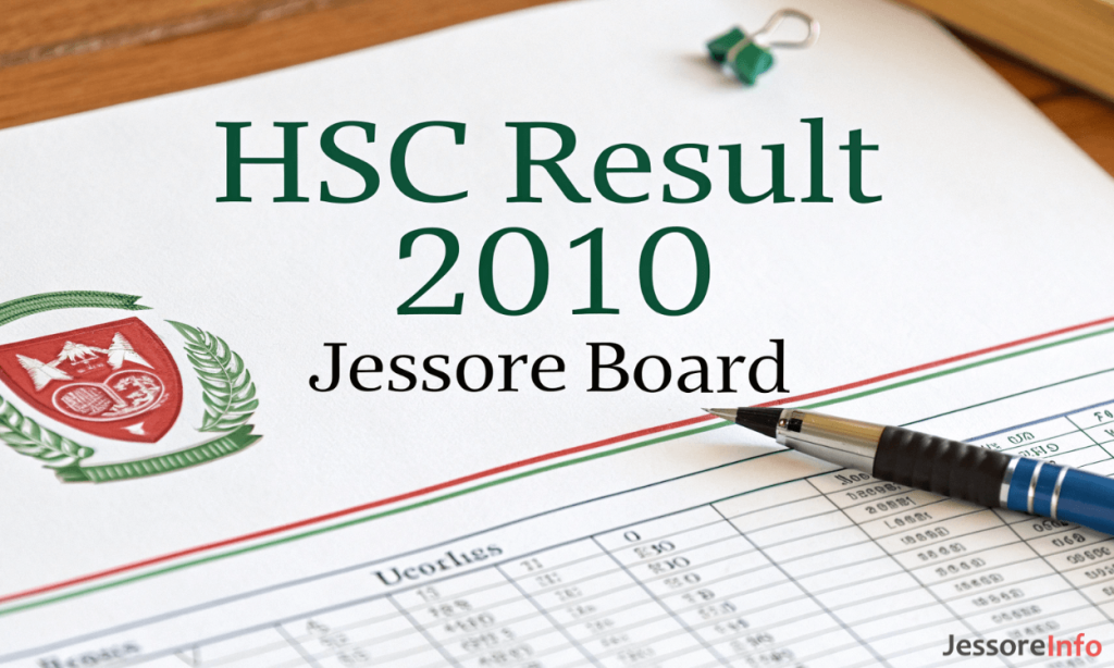 HSC Result 2010 Jessore Board