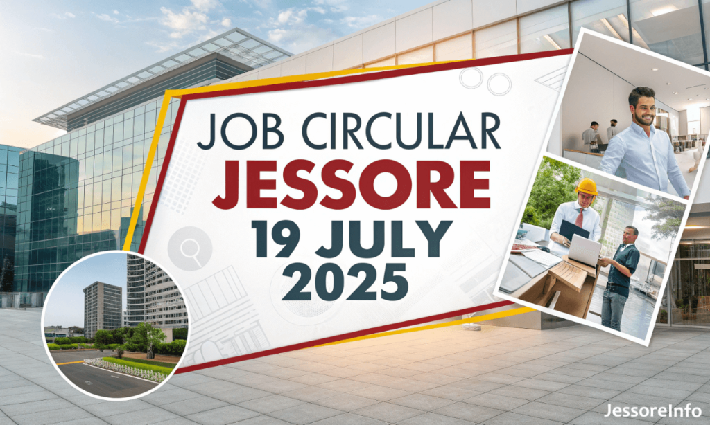 Job Circular in Jessore 19 July 2025