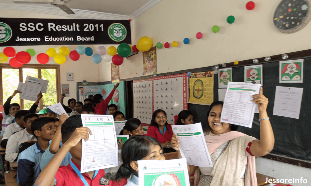 SSC Result 2011 Jessore Board
