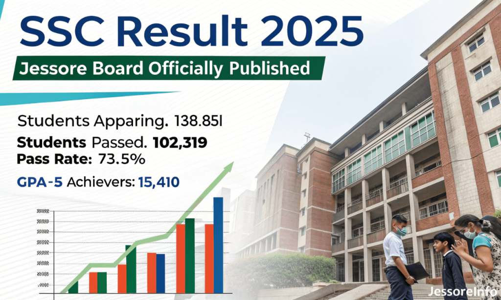 SSC Result 2025 Jessore Board