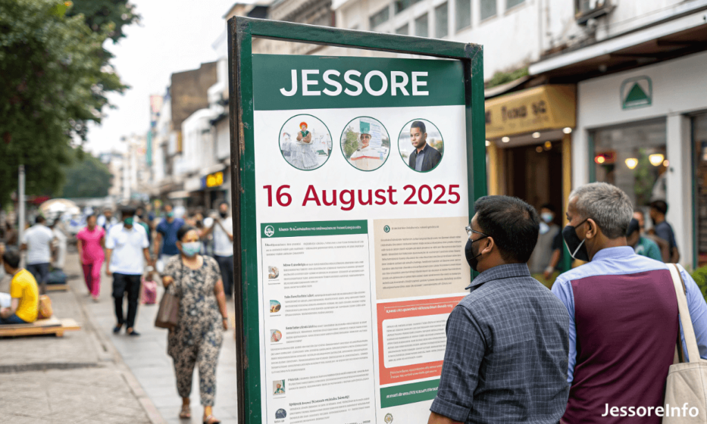 Job Circular in Jessore 16 August 2025