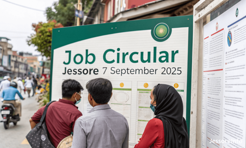 Job Circular in Jessore 7 September 2025
