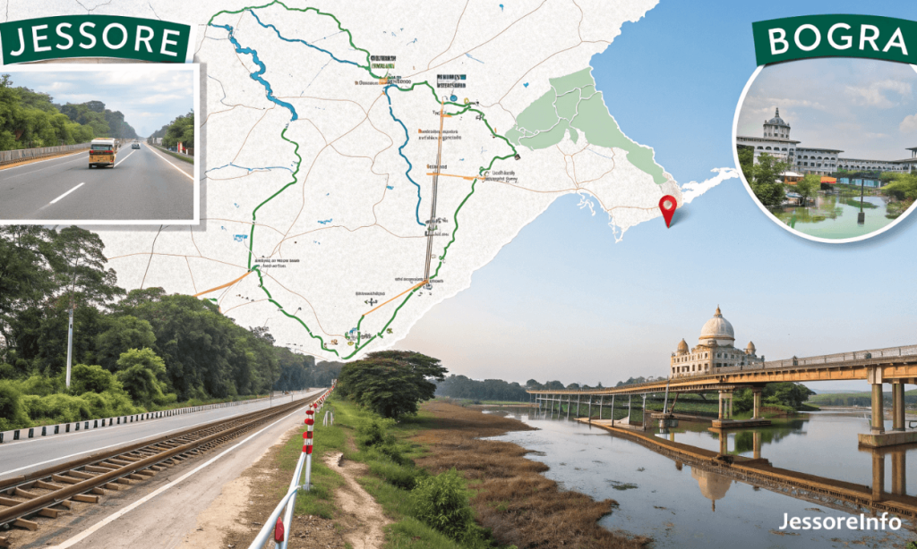 How to Go Jessore to Bogra