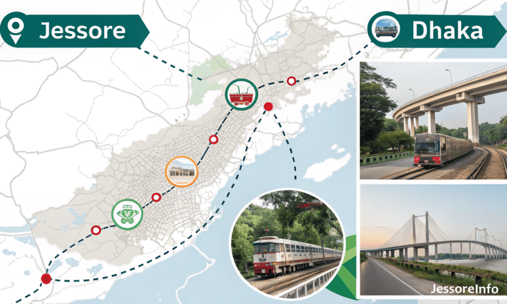 How to Go Jessore to Dhaka